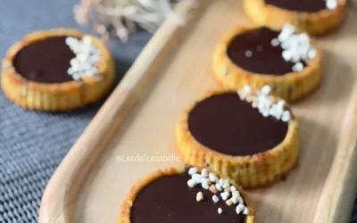 Tartelettes cookies et chocolat