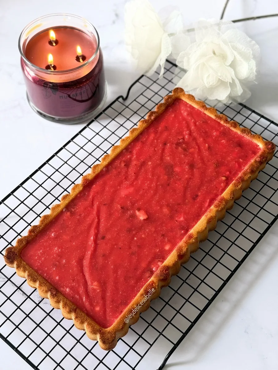 Gâteau aux pralines roses