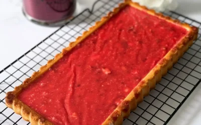 Gâteau aux pralines roses