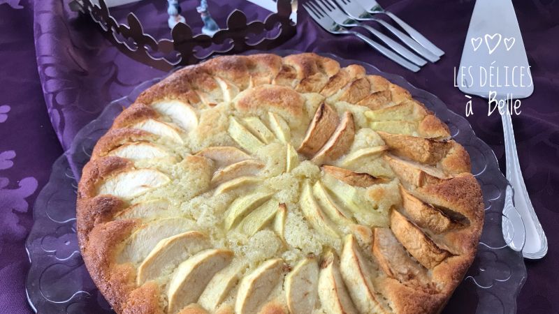 Gâteau aux pommes & frangipane