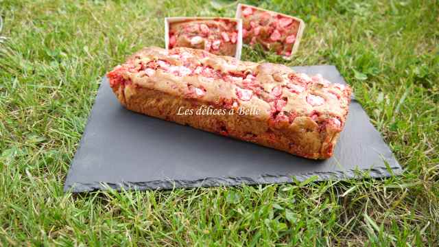 Cake aux pralines roses & ricotta