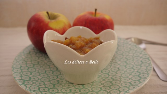 Compote pomme-prune