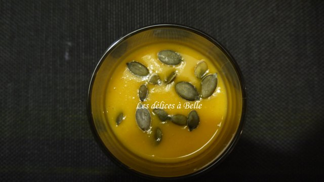 Soupe de courge butternut & lentilles corail