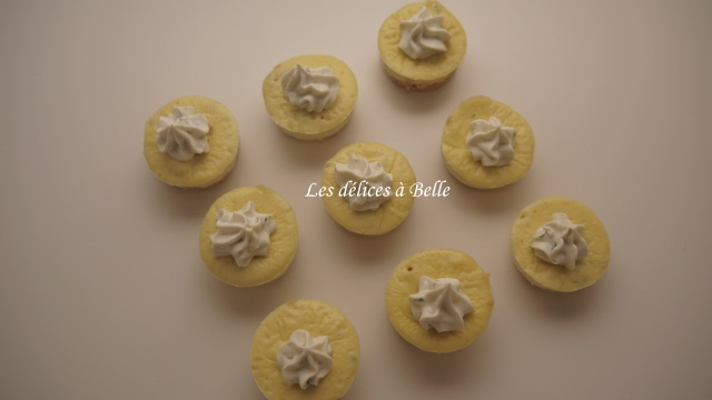 Mini-cheesecakes au Boursin
