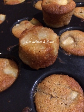 Mini-muffins poires & châtaigne