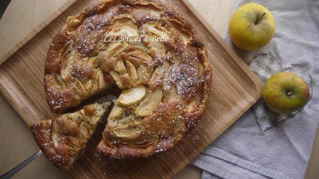 Gâteau aux pommes & mascarpone